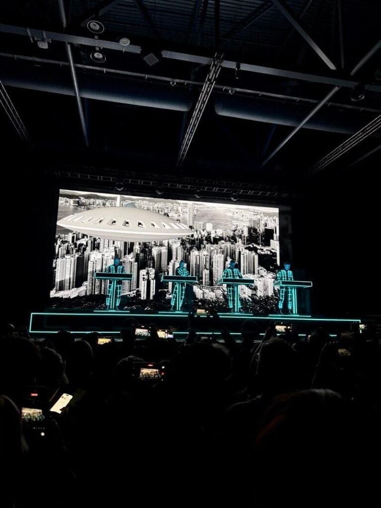 Hong Kong is coming back as a concert stop as Kraftwerk just showed